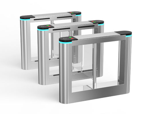 Powerful Swing Electronic Turnstile Gates Secure Access Control System For Shop